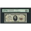 Image 1 : 1929 $20 National Currency Note Lancaster, Ohio CH# 9547 PMG Very Fine 25 LOW SE
