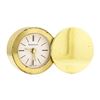 Image 2 : Tiffany & Company Round Brass Travel Clock with Alarm