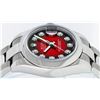 Image 2 : Rolex Stainless Steel Diamond Oyster Band Quickset DateJust Ladies Watch