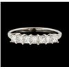Image 2 : 0.50 ctw Diamond Ring - 14KT White Gold