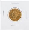 Image 1 : 1880 $5 Liberty Gold Coin AU