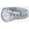 Image 8 : Rolex Stainless Steel Diamond DateJust Ladies Watch