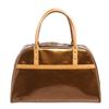 Image 1 : Louis Vuitton Bronze Vernis Leather Monogram Tompkins Square Bag