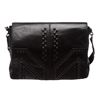 Image 1 : MCM M. Moment Black Leather Messenger Bag