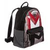 Image 2 : MCM Red Black Coated Canvas Moonwalker Series Backpack