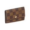 Image 2 : Louis Vuitton Damier Ebene Canvas Leather 6 Key Holder