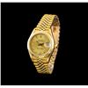 Image 2 : Rolex 18KT Yellow Gold DateJust Ladies Watch