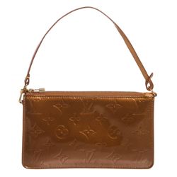 Louis Vuitton Bronze Monogram Vernis Leather Lexington Pochette Bag