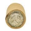 Image 1 : Shotgun Tube of 40 1962 Franklin US Half Dollars