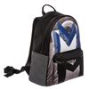 Image 2 : MCM Blue Black Coated Canvas Moonwalker Series Backpack