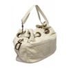 Image 3 : Christian Dior Cream Cannage Quilted Lambskin Leather Drawstring Shoulder Bag