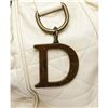 Image 5 : Christian Dior Cream Cannage Quilted Lambskin Leather Drawstring Shoulder Bag