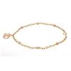 Image 3 : Chanel Gold and Pink Glass Stones CC Gripoix Long Necklace