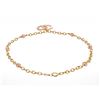 Image 4 : Chanel Gold and Pink Glass Stones CC Gripoix Long Necklace