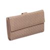 Image 3 : Bottega Veneta Boudoir Pink Intrecciato Leather Long Wallet
