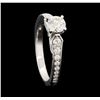 Image 4 : 0.91 ctw Diamond Ring - 14KT White Gold