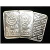Image 1 : Lot of 2 - Monarch Precious Metals 5 grams Silver Bars