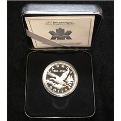 1997 $1 Proof Silver 10th Anniversary of the Loon