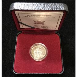 2000 5-Cent Proof Silver Les Voltigeurs de Quebec