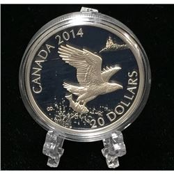 2014 $20 Canada Bald Eagle