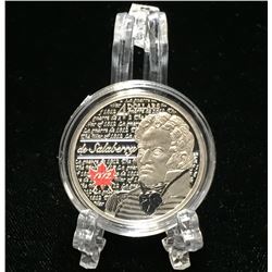 2013 $4 Heroes of 1812 - Charles-Michel de Salaberry Proof Silver