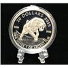 Image 1 : 2015 $20 Prehistoric Animals: The American Scimitar Sabre-Tooth Cat