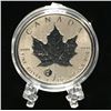 Image 1 : 2016 1oz Canadian Silver Maple Leaf $5 Yin Yang Privy
