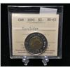 Image 1 : 2000 $2 Canada Knowledge ICCS MS-65 XYZ 851