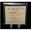 Image 3 : 2000 $2 Canada Knowledge ICCS MS-65 XYZ 851