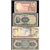 Image 1 : Lot of 4 - Foreign Banknotes Syria, China, Mexico, Dominican Republic
