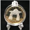Image 1 : 2016 $10 Inukshuk - Iconic Canada Reverse Gold-Plated Silver Coin