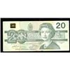 Image 1 : 1991 Canada $20 Bank of Canada Replacement EIX (Serifs) Banknote