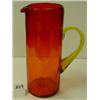 Image 1 : VIKING/PILGRIM? Orange Glass Pitcher