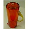 Image 2 : VIKING/PILGRIM? Orange Glass Pitcher