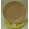 Image 1 : LU-RAY 9" Plates Yellow/Pink