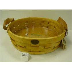 13.5" Round PETERBORO BASKET New Hamp.