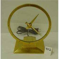 Jefferson DECO "Golden Hour" Elec Clock