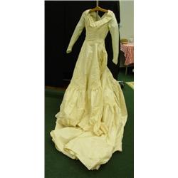 1950s WEDDING GOWN - Pricilla of Boston