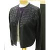 Image 1 : Vintage BEADED SWEATER - Black