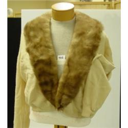 Vintage 1950's CASHMERE SWEATER - White