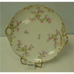HAVILAND LIMOGES Handled Dessert Plate