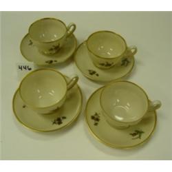 NHS LYNGBY Denmark Demi Cups/Saucers -4