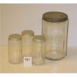 SELLERS Style Coffee Can. & Spice Jars