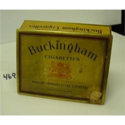 Buckingham CIGARETTE TIN -Philip Morris