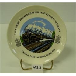 Salem China RAILROAD PLATE Coll. Ed.