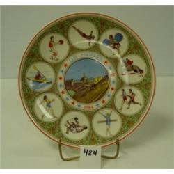 WEDGWOOD 1984 Los Angeles Olympic Plate