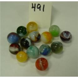 Lot of 14 Older Marbles