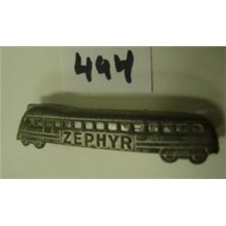 TOOTSIE TOY Zephyr Rail Car