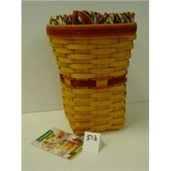1998 LONGABERGER Snapdragon Basket