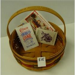 1992 LONGABERGER Crisco Cookie Basket